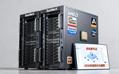 RackNerd多机房AMD VPS值得买吗？2026年高性价比VPS推荐