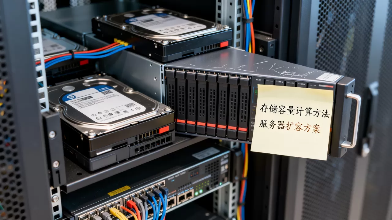 公司服务器存储大小不够用怎么办？服务器存储容量怎么计算