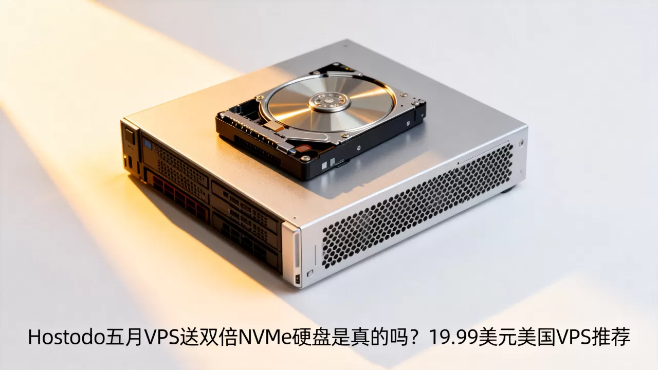 Hostodo五月VPS送双倍NVMe硬盘是真的吗？19.99美元美国VPS推荐