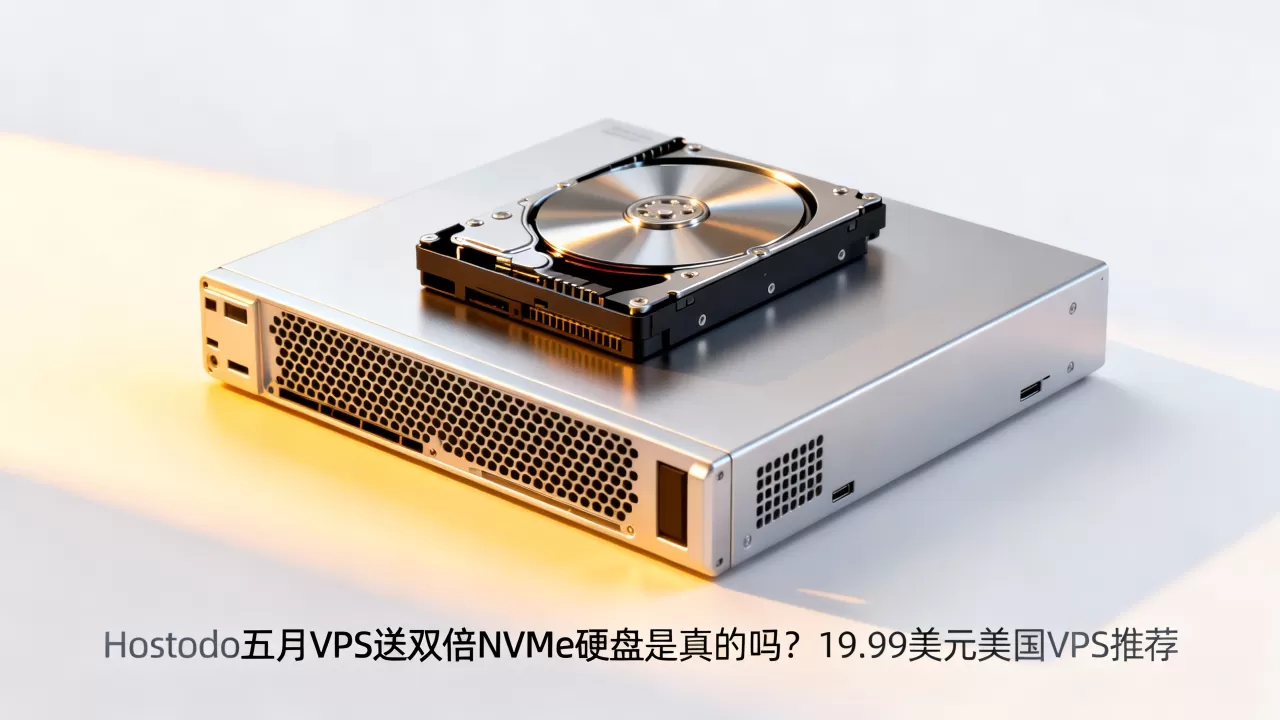Hostodo五月VPS送双倍NVMe硬盘是真的吗？19.99美元美国VPS推荐