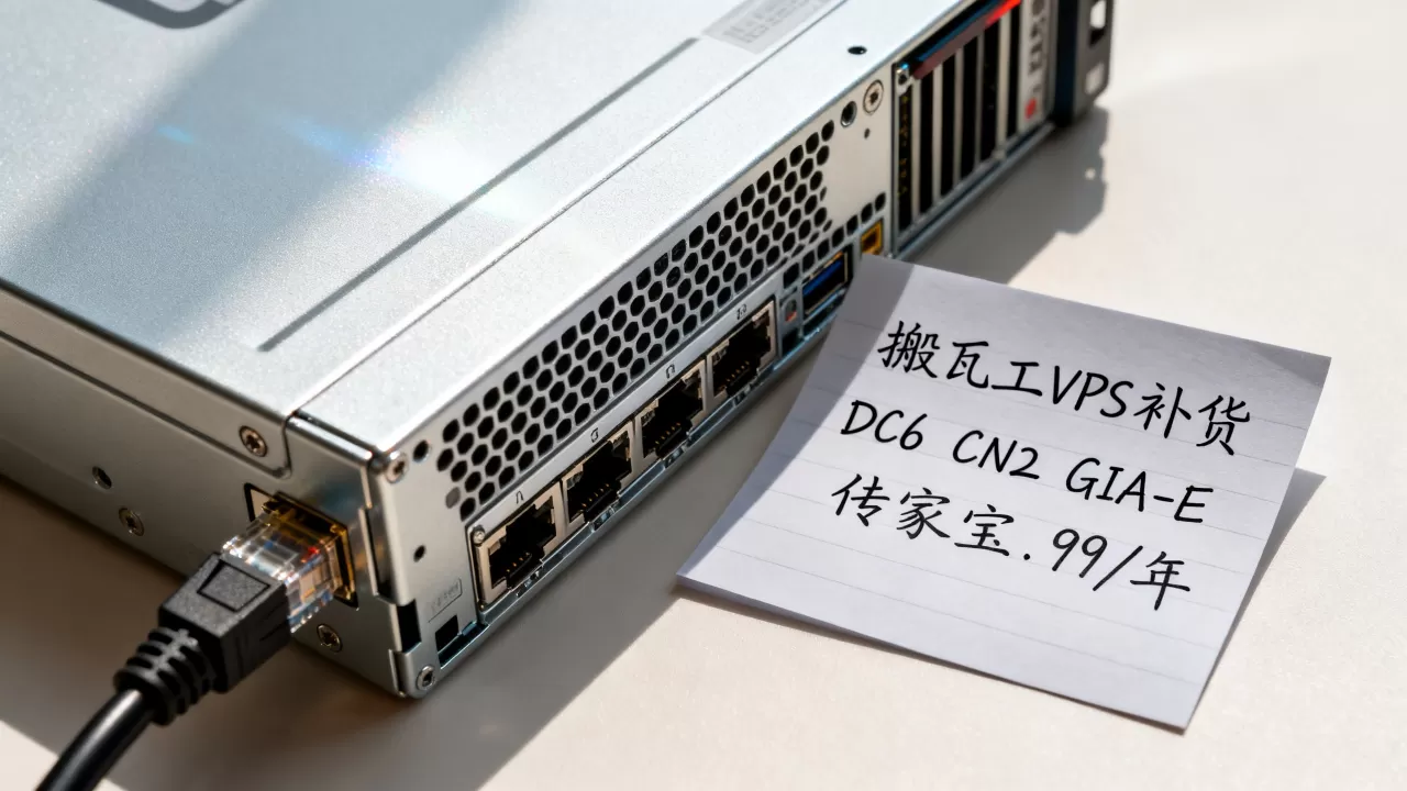 搬瓦工VPS补货了吗?DC6 CN2 GIA-E传家宝.99/年值得买吗 搬瓦工VPS补货了吗?DC6 CN2 GIA-E传家宝.99/年值得买吗
