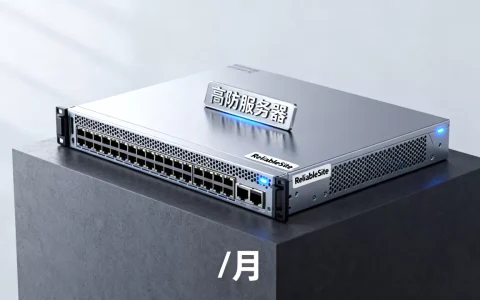 ReliableSite黑五$55/月值得入手吗？美国洛杉矶高防服务器推荐