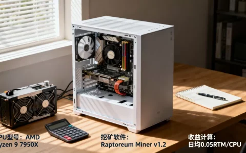 有CPU就能挖RTM吗？Raptoreum挖矿教程及收益详解