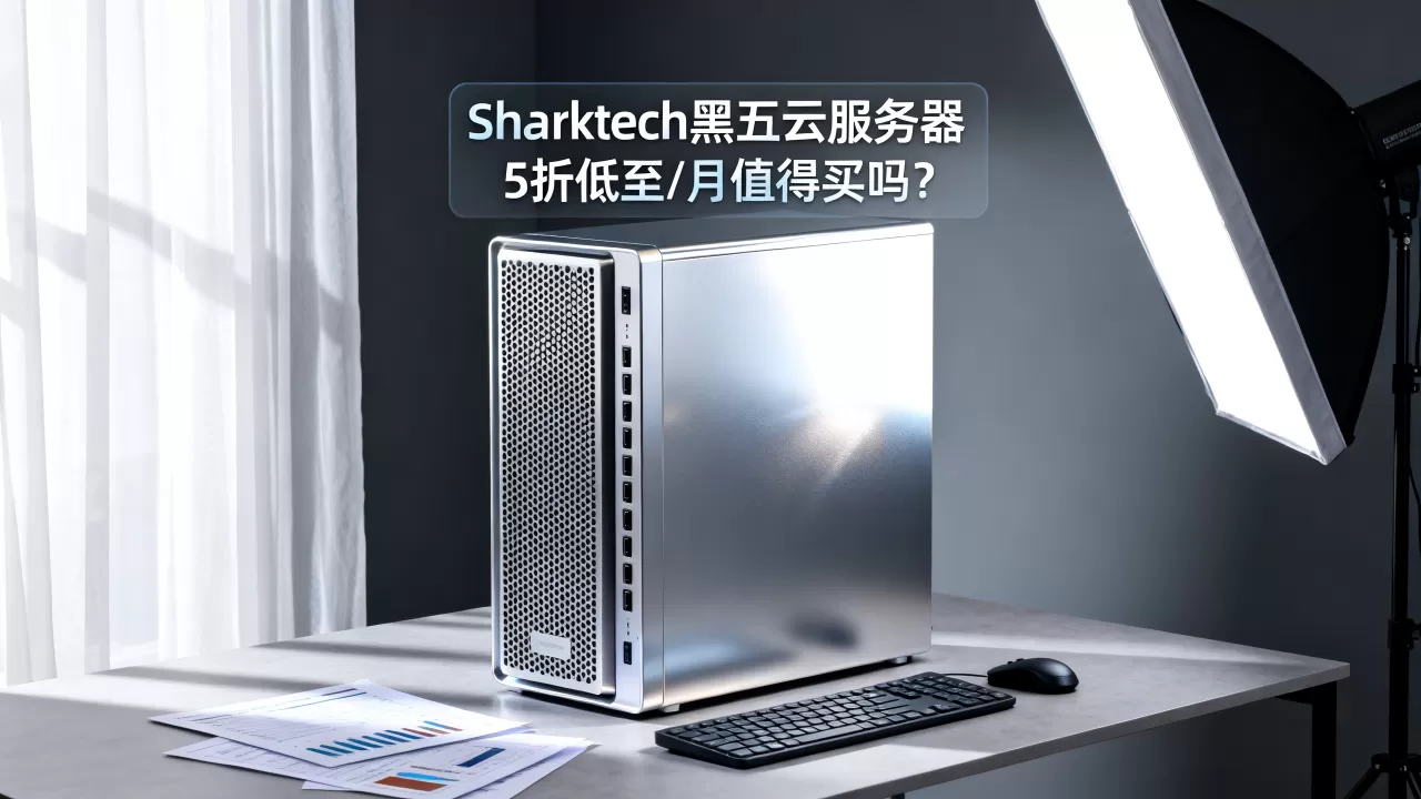 Sharktech黑五云服务器5折低至/月值得买吗？