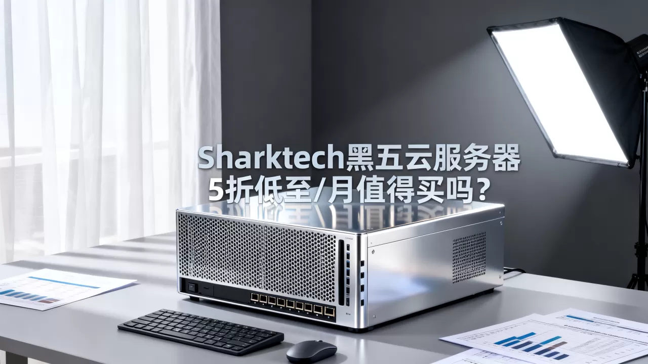 Sharktech黑五云服务器5折低至/月值得买吗？