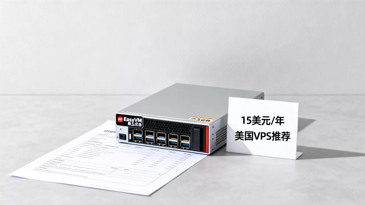 EasyVM黑五促销15美元一年配置如何？美国VPS推荐