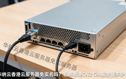 华纳云香港云服务器免实名吗？租用香港CN2 GIA服务器多少钱