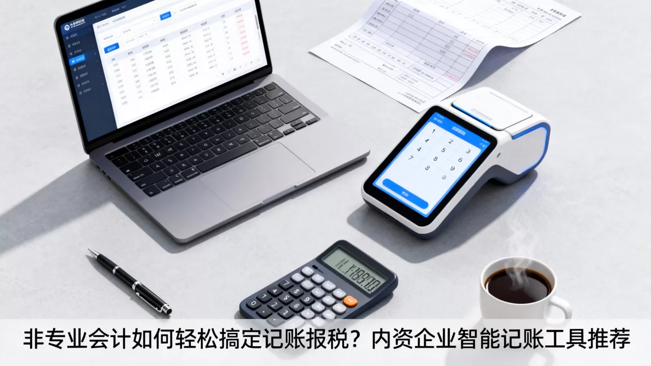 非专业会计如何轻松搞定记账报税？内资企业智能记账工具推荐