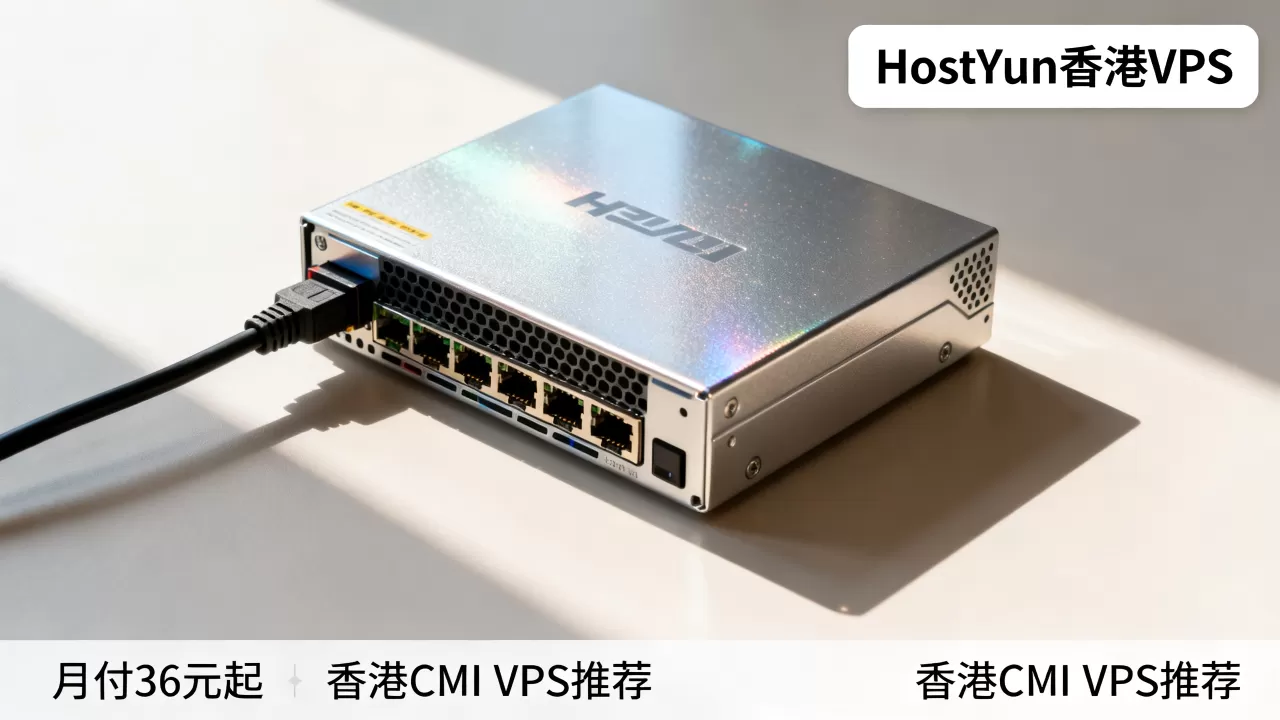 HostYun香港VPS月付36元起值得入手吗,香港CMI VPS推荐 HostYun香港VPS月付36元起值得入手吗,香港CMI VPS推荐