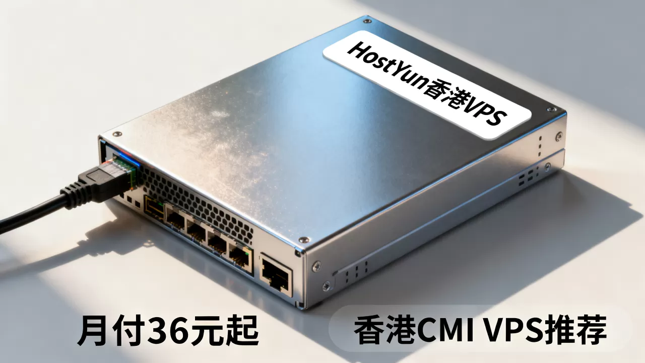HostYun香港VPS月付36元起值得入手吗,香港CMI VPS推荐 HostYun香港VPS月付36元起值得入手吗,香港CMI VPS推荐