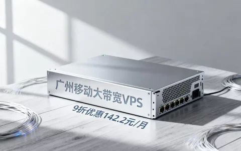 广州移动大带宽VPS值得买吗？9折优惠142.2元/月