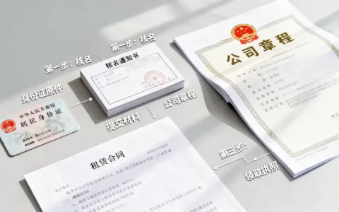 公司注册怎么做？个人注册营业执照需要哪些材料和流程