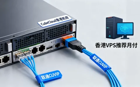 CubeCloud香港机房联通CUVIP线路怎么样？香港VPS推荐月付