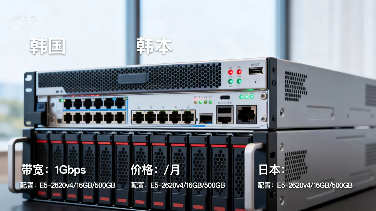 RAKsmart服务器补货带宽多大？韩国日本服务器价格及配置详解
