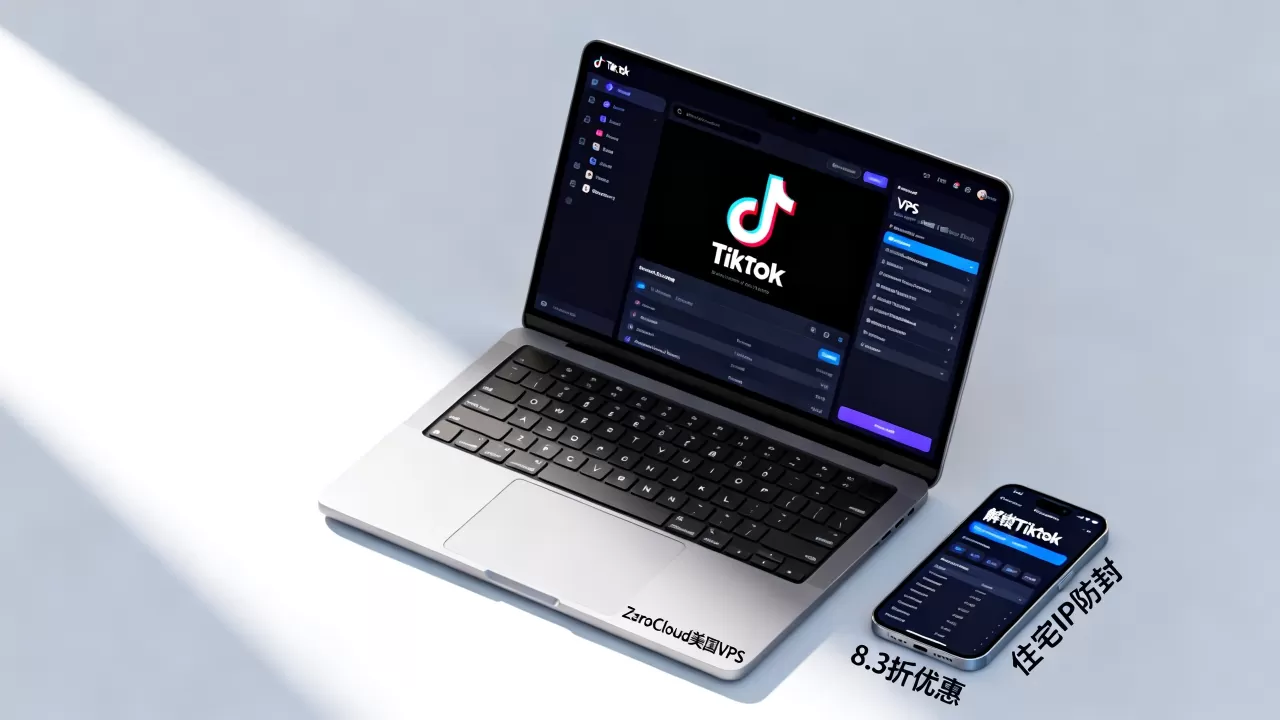 ZoroCloud美国VPS8.3折能解锁Tiktok吗?美国住宅IP防封教程 ZoroCloud美国VPS8.3折能解锁Tiktok吗?美国住宅IP防封教程
