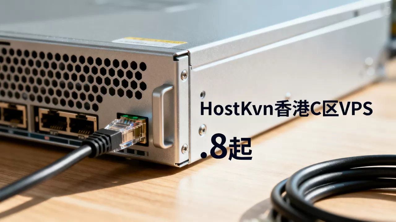 HostKvm香港C区VPS八折.8起值得入手吗，香港VPS推荐