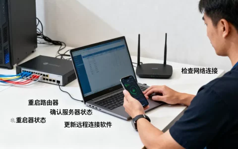 公司服务器登录不上怎么办，服务器远程连接失败解决方法