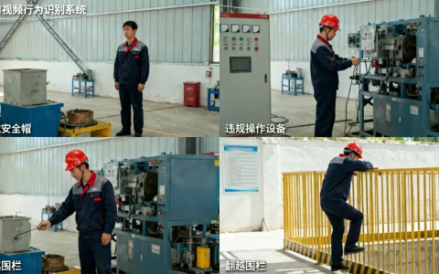 公司视频行为识别系统能识别哪些违规动作？