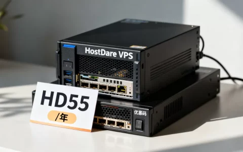 HostDare五五折优惠码怎么领？洛杉矶VPS年付17美元起靠谱吗