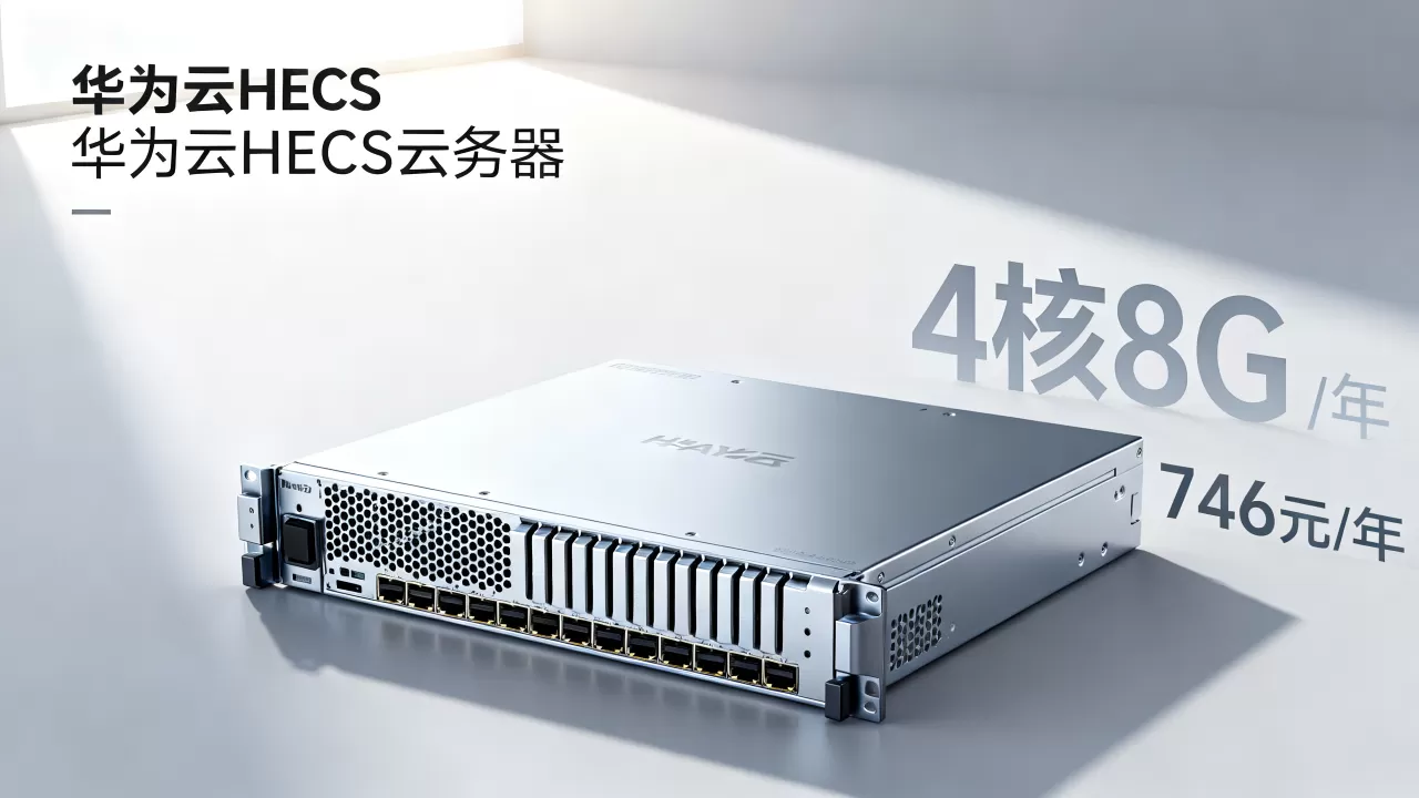 华为云4核8G服务器746元/年值得买吗？华为云HECS云服务器选购指南
