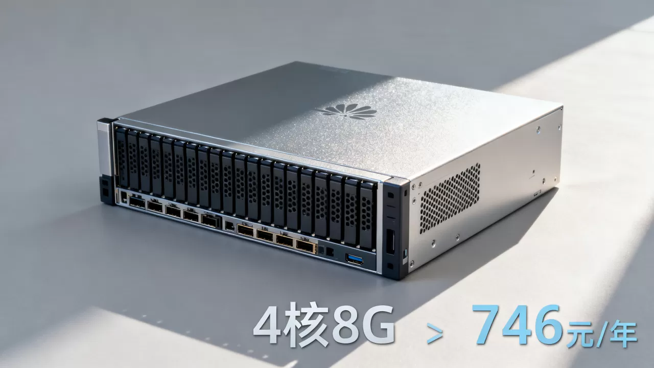 华为云4核8G服务器746元/年值得买吗，华为云服务器价格