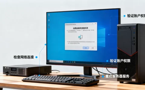 公司服务器登录不上怎么办？远程桌面连接失败解决方法