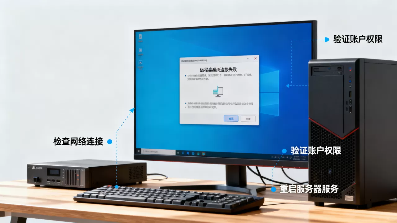 公司服务器登录不上怎么办?远程桌面连接失败解决方法 公司服务器登录不上怎么办?远程桌面连接失败解决方法