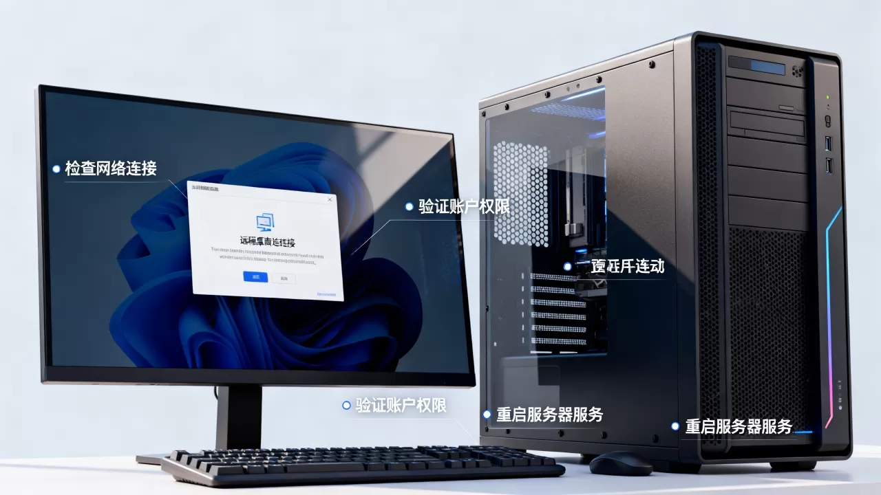 公司服务器登录不上怎么办?远程桌面连接失败解决方法 公司服务器登录不上怎么办?远程桌面连接失败解决方法