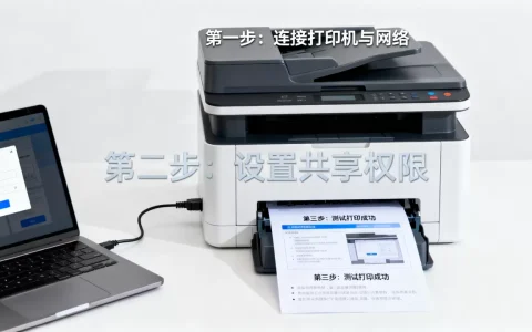 公司如何安装网络打印机？打印机共享设置教程