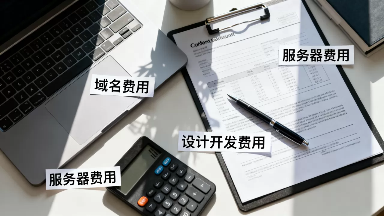 公司建网站到底要花多少钱？建一个网站需要多少费用