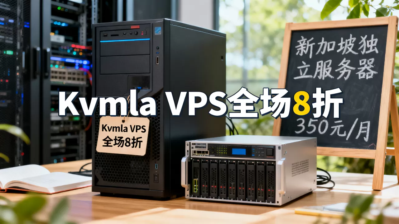 Kvmla最新促销VPS主机全场8折吗?新加坡独立服务器350元/月贵吗 Kvmla最新促销VPS主机全场8折吗?新加坡独立服务器350元/月贵吗