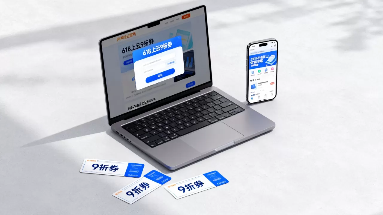 阿里云618上云9折券怎么领？2026年最新上云优惠攻略