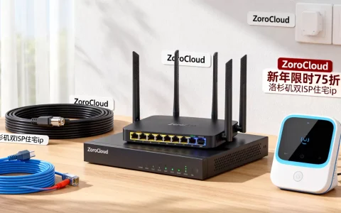 ZoroCloud新年限时75折值得买吗？洛杉矶双ISP住宅ip