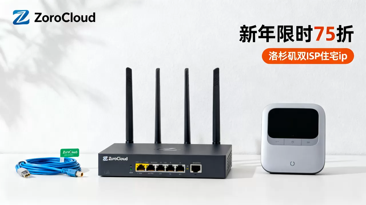 ZoroCloud新年限时75折值得买吗?洛杉矶双ISP住宅ip ZoroCloud新年限时75折值得买吗?洛杉矶双ISP住宅ip