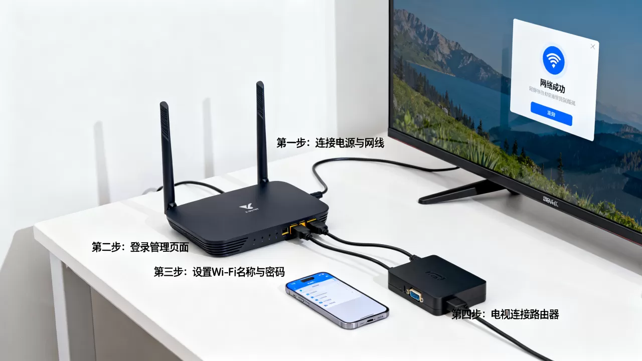 公司网络装无线路由器怎么设置?无线路由器连接电视方法 公司网络装无线路由器怎么设置?无线路由器连接电视方法
