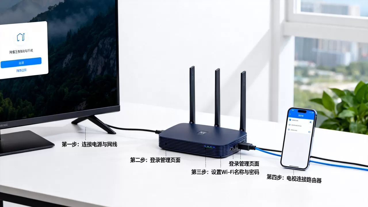 公司网络装无线路由器怎么设置?无线路由器连接电视方法 公司网络装无线路由器怎么设置?无线路由器连接电视方法