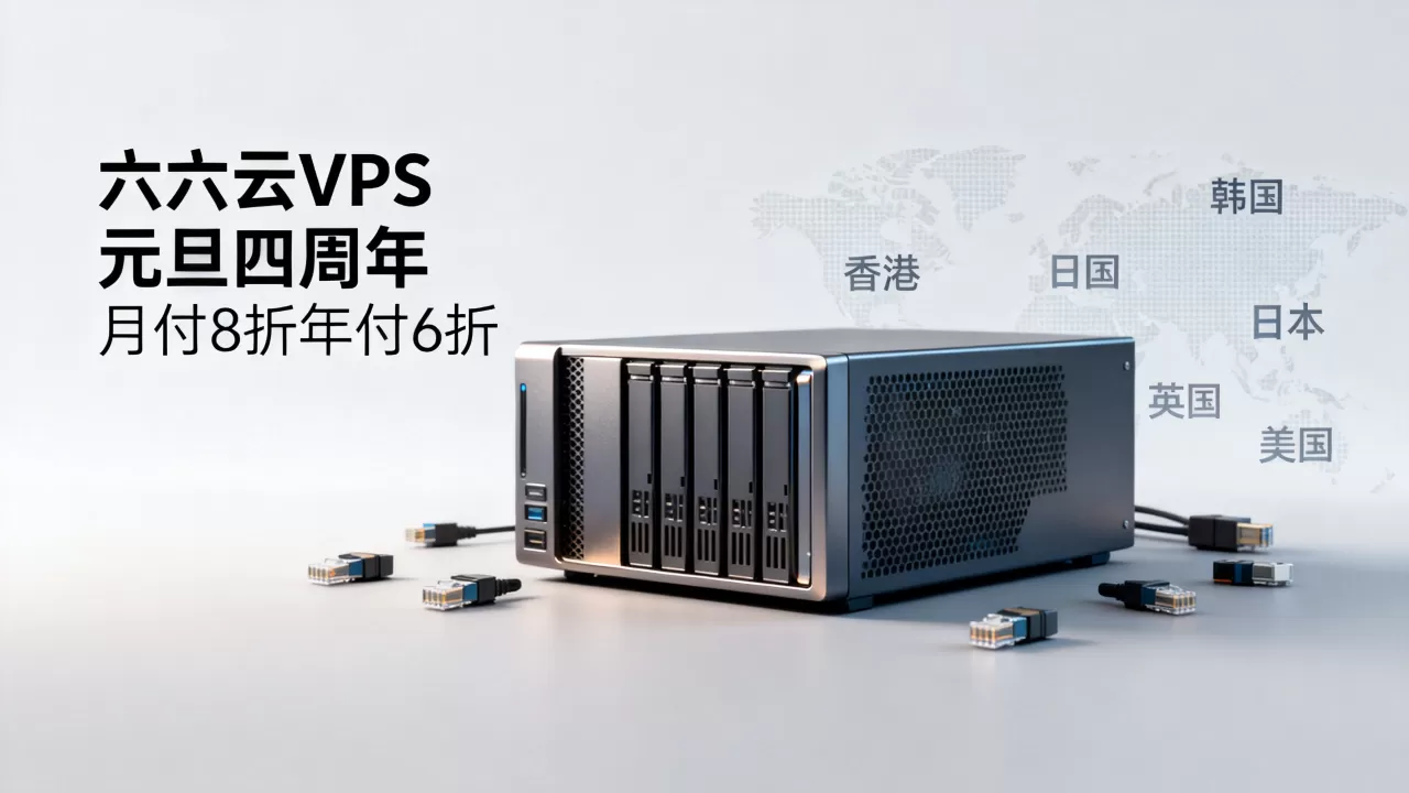 六六云VPS元旦四周年月付8折年付6折是真的吗,香港韩国日本英国美国VPS推荐 六六云VPS元旦四周年月付8折年付6折是真的吗,香港韩国日本英国美国VPS推荐