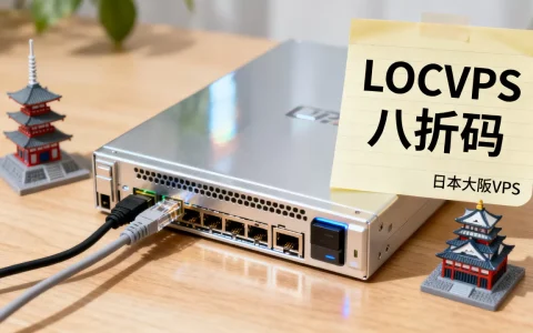 LOCVPS八折码真的能用吗？日本大阪VPS便宜推荐
