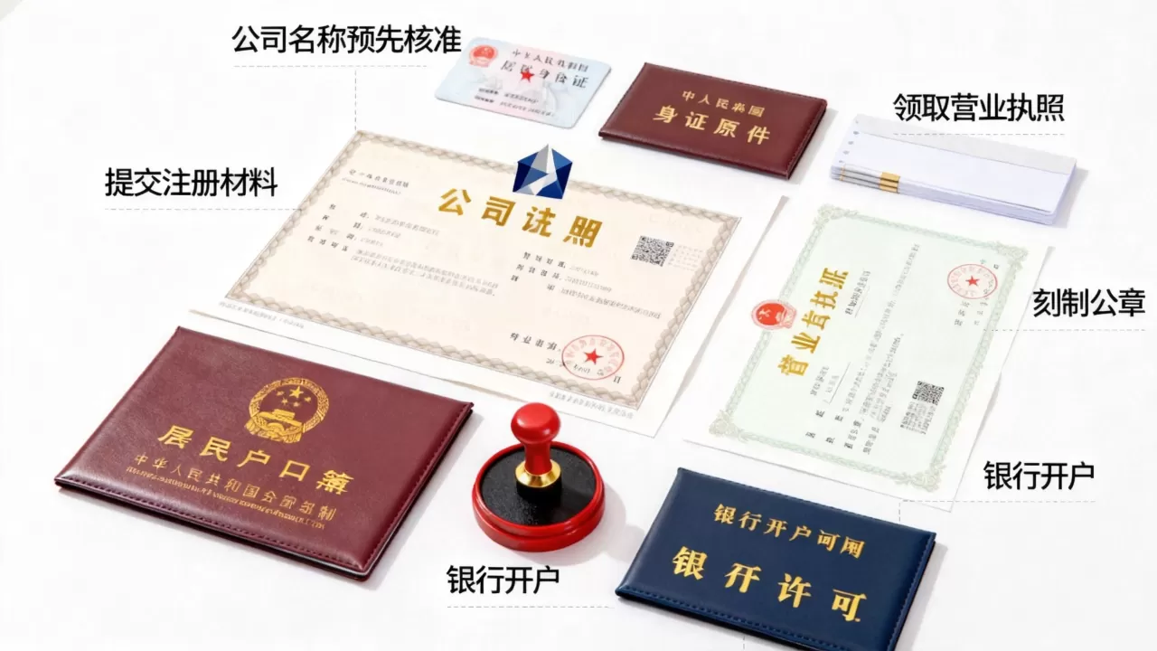 公司注册步骤有哪些?注册公司需要什么材料和流程 公司注册步骤有哪些?注册公司需要什么材料和流程
