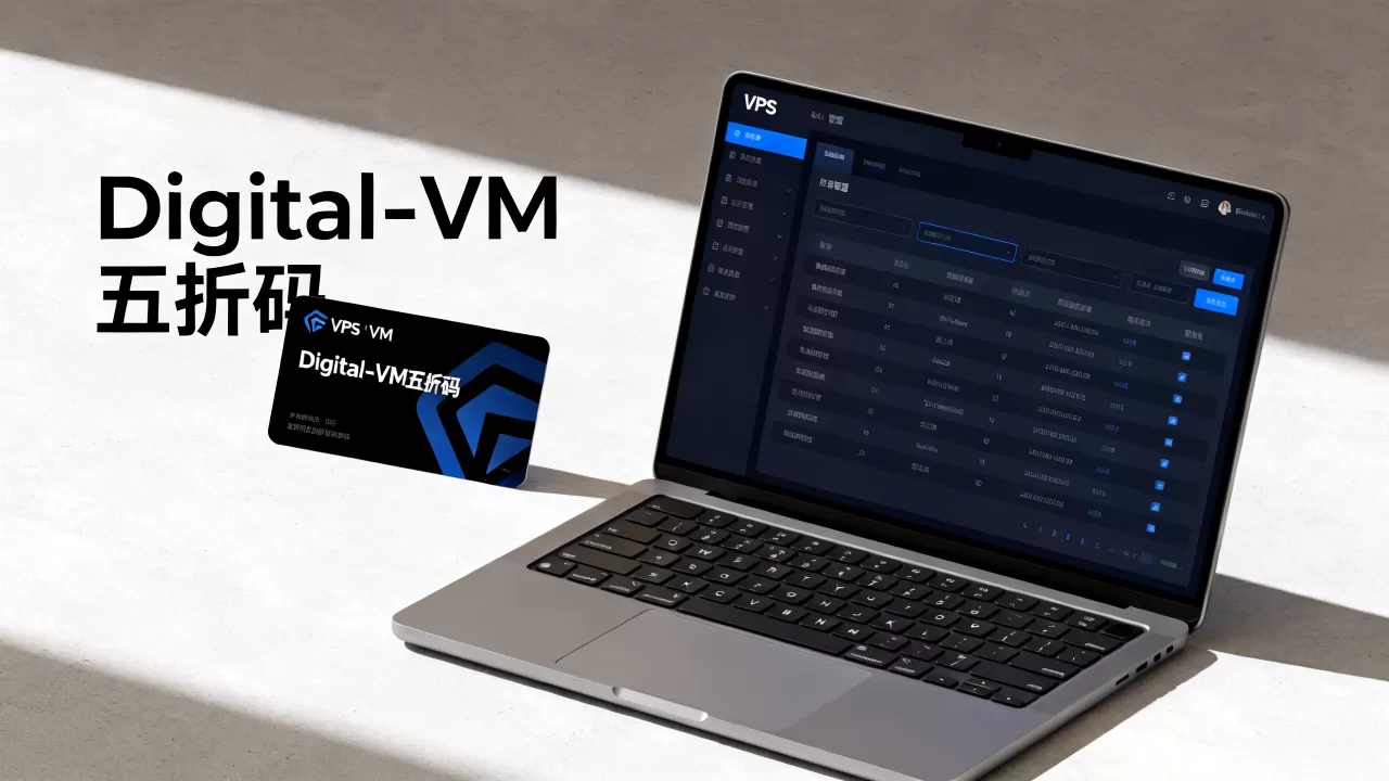 Digital-VM五折码怎么用？美国日本VPS不限流量推荐
