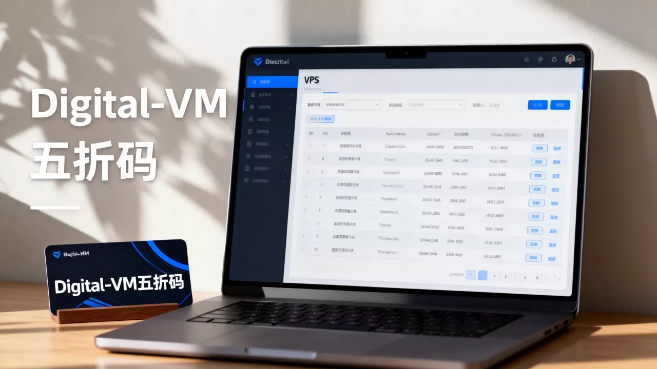 Digital-VM五折码怎么用？美国日本VPS不限流量推荐