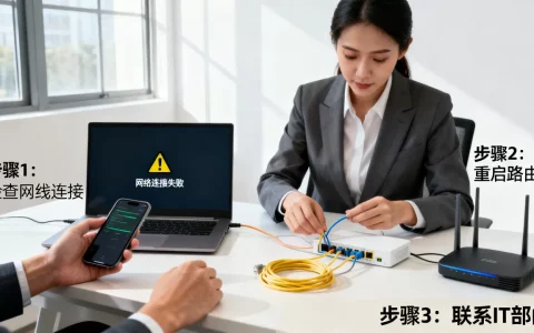 公司电脑网络连不上怎么办？电脑突然断网怎么快速修复