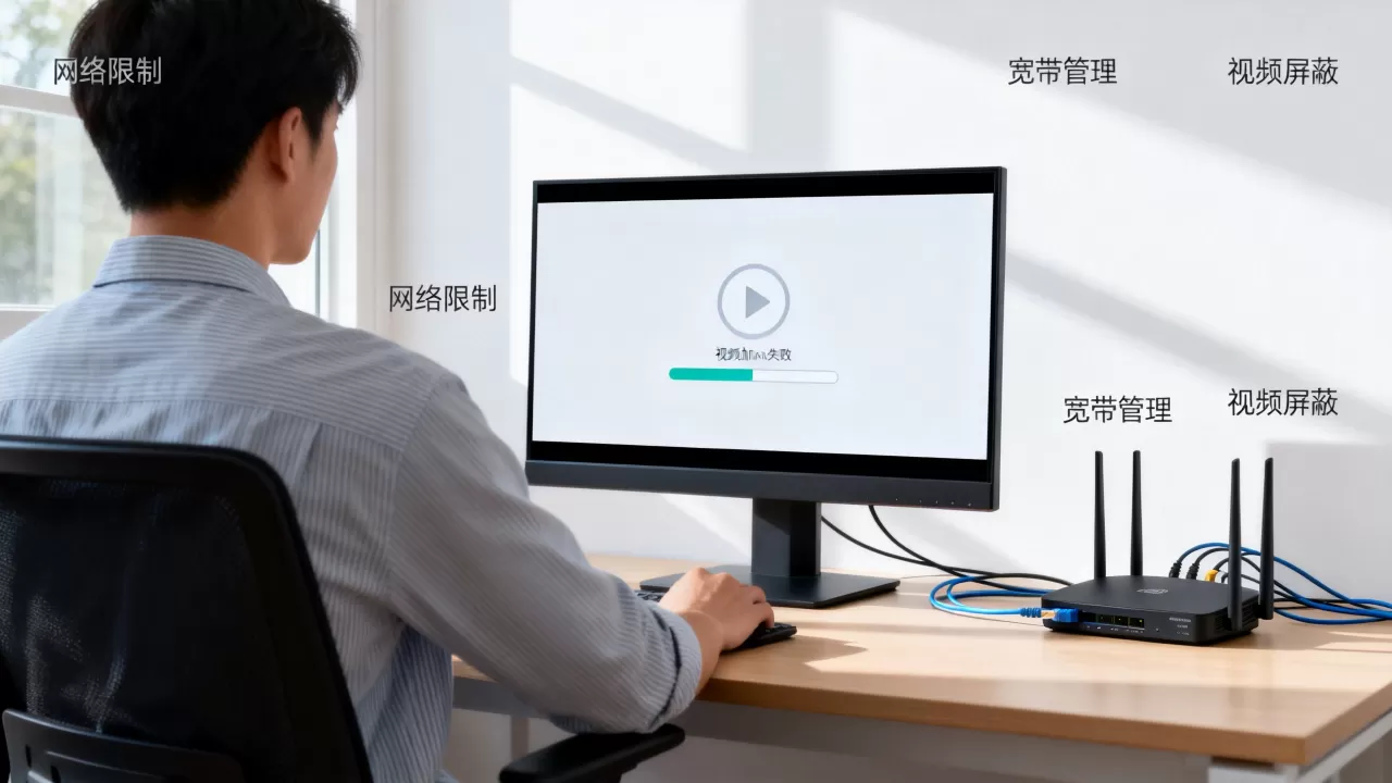 公司网络为何不能看视频?公司宽带限制看视频怎么办 公司网络为何不能看视频?公司宽带限制看视频怎么办