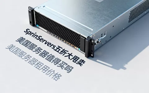 SpinServers五折大甩卖美国服务器值得买吗,美国服务器租用价格