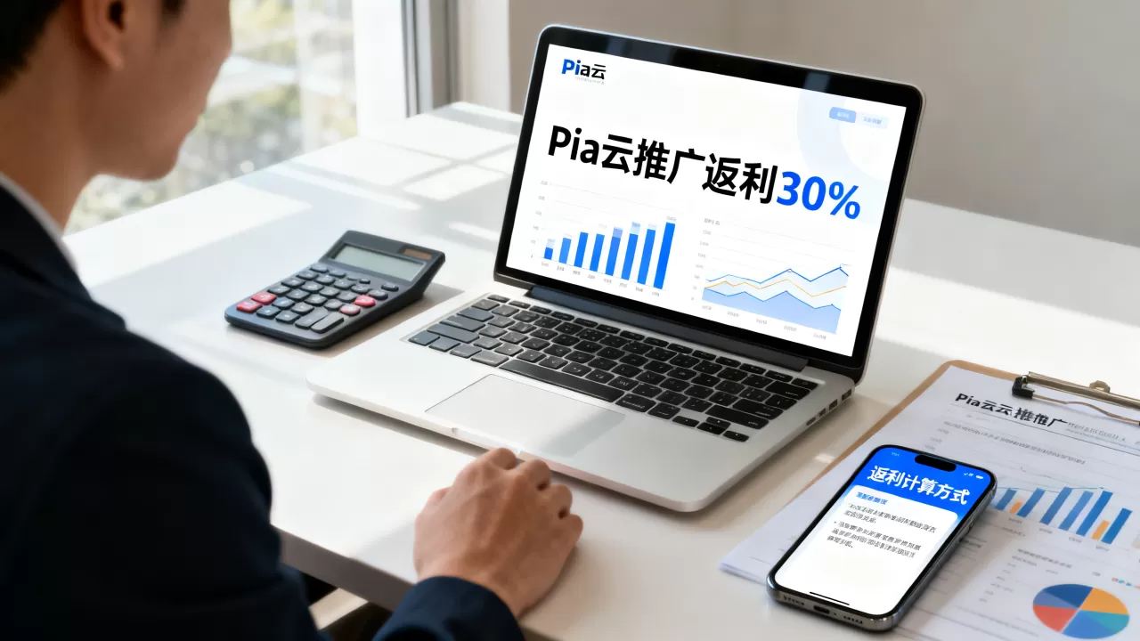 Pia云推广返利涨至30%是真的吗？Pia云推广返利怎么算