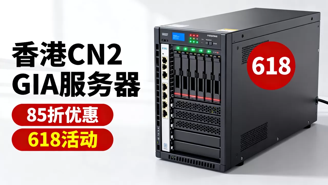 618服务器85折是真的吗？香港CN2 GIA服务器租用价格