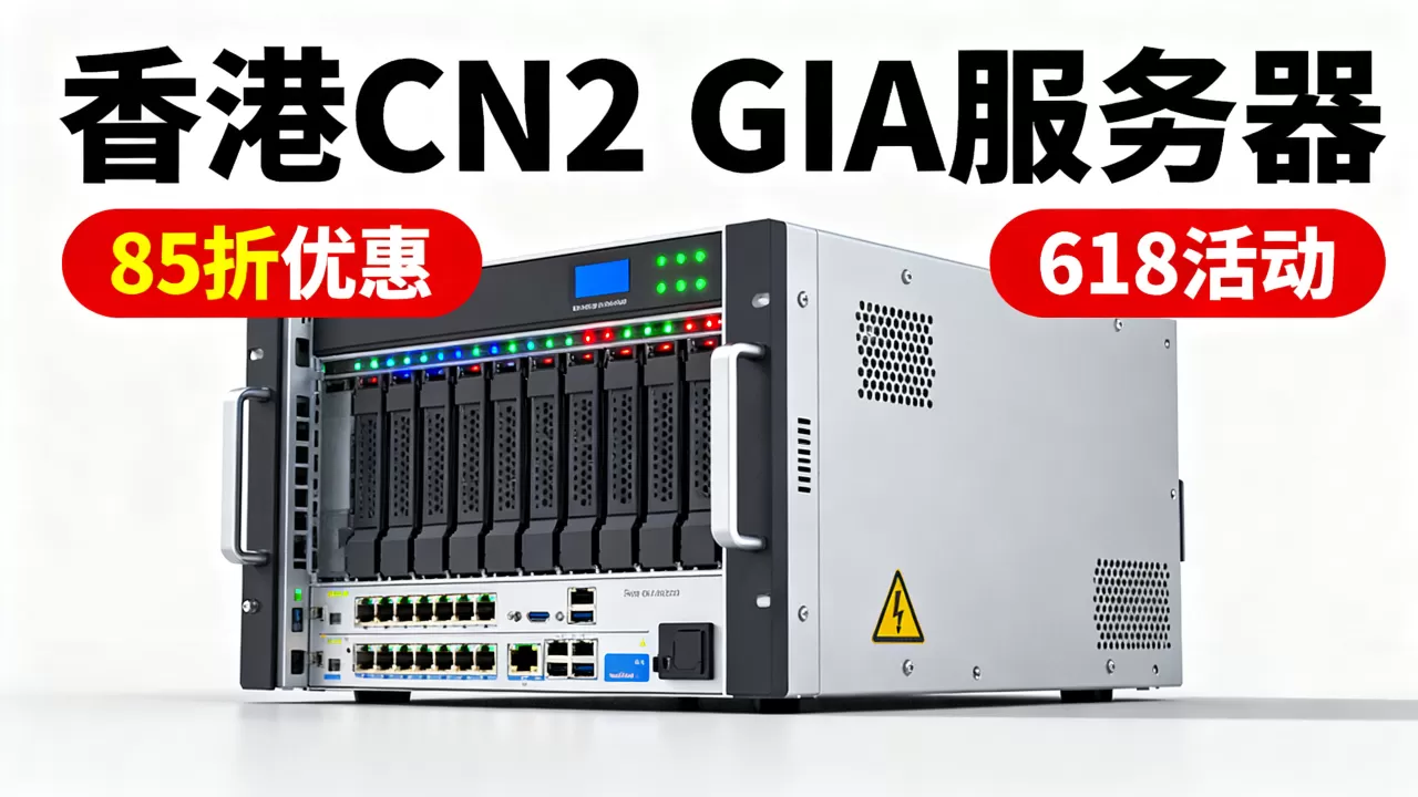 618服务器85折是真的吗？香港CN2 GIA服务器租用价格