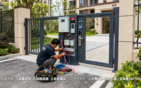 公安住宅小区智能门禁系统怎么装？小区门禁系统安装费用