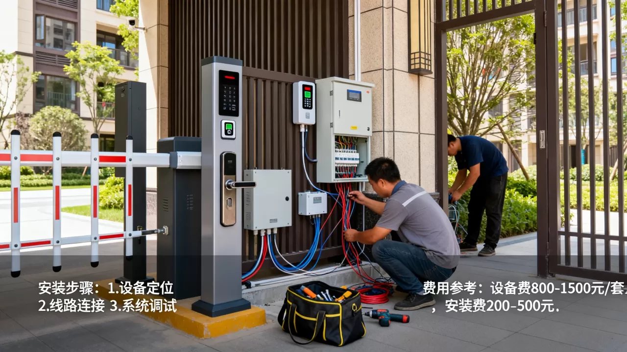 公安住宅小区智能门禁系统怎么装?小区门禁系统安装费用 公安住宅小区智能门禁系统怎么装?小区门禁系统安装费用
