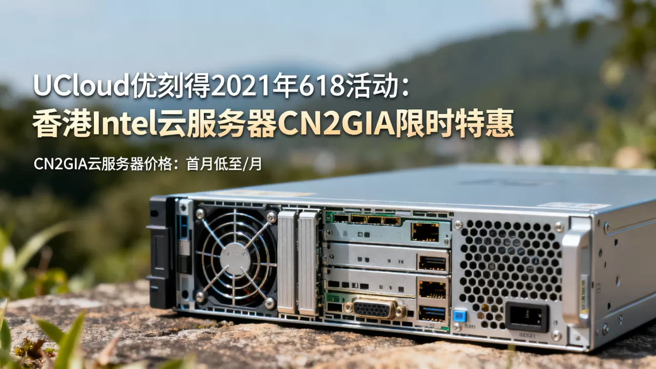UCloud优刻得2021年618活动详情?香港intel云服务器CN2GIA价格 UCloud优刻得2021年618活动详情?香港intel云服务器CN2GIA价格